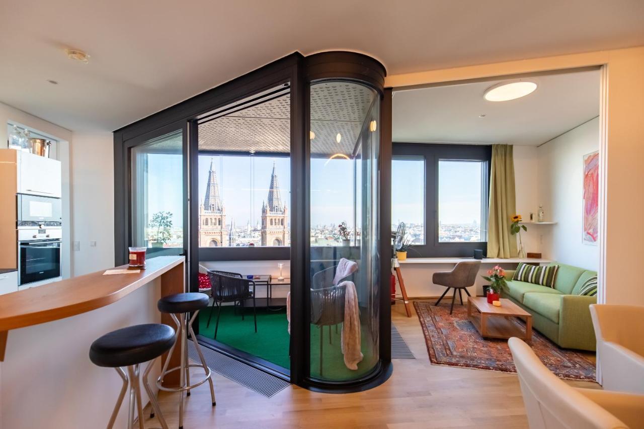 Skyflats Vienna - Rooftop Apartments Exteriör bild