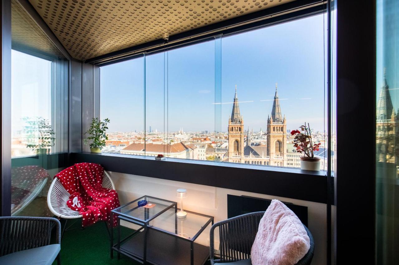 Skyflats Vienna - Rooftop Apartments Exteriör bild