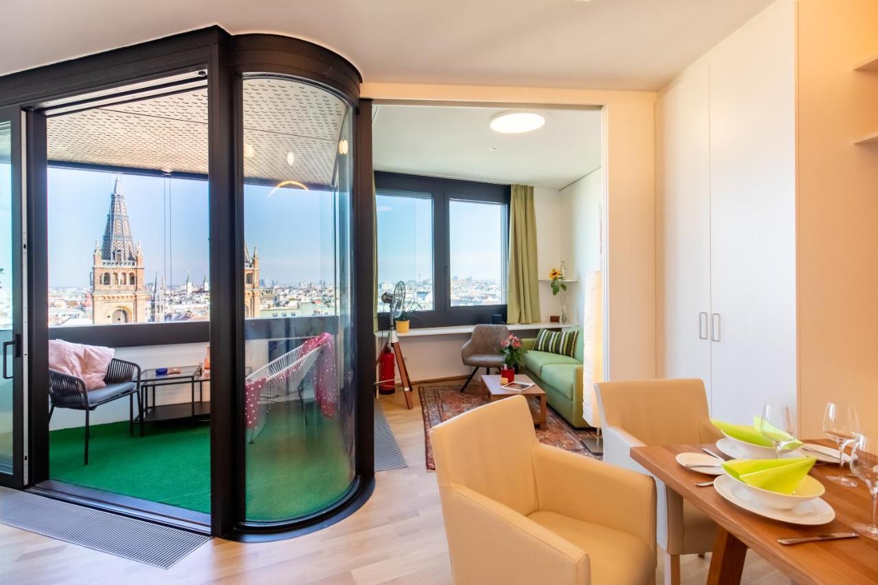Skyflats Vienna - Rooftop Apartments Exteriör bild