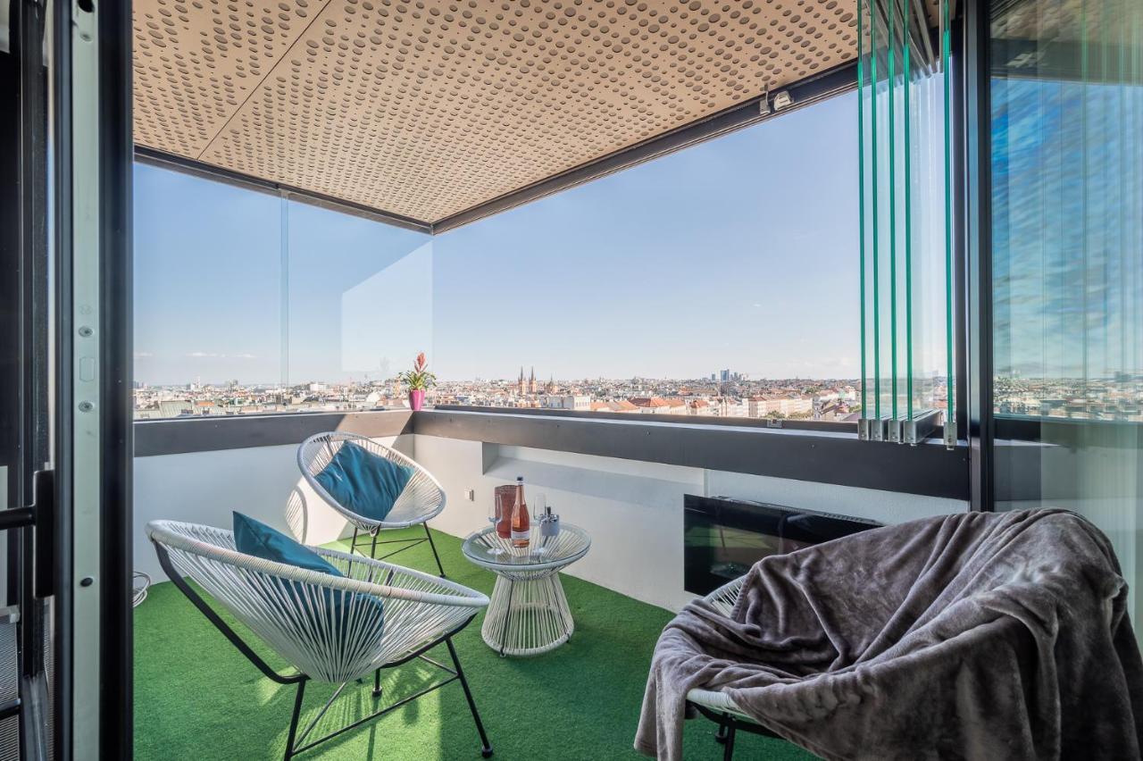 Skyflats Vienna - Rooftop Apartments Exteriör bild